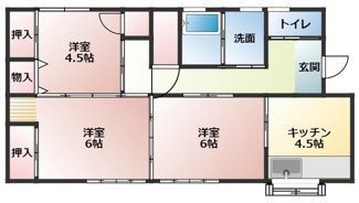 【間取り】 | 荒木貸家