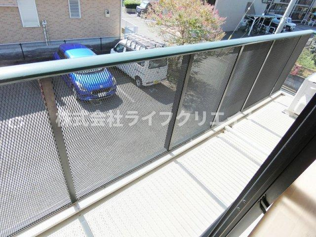 サンパレスFのバルコニー