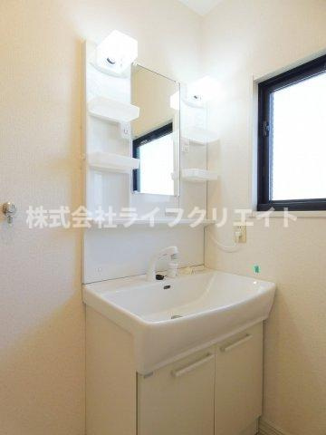 サンパレスFの洗面所