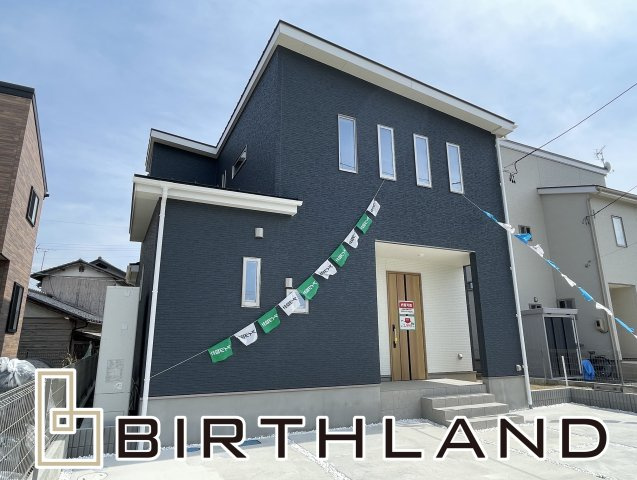 福島市方木田　IRODORI AiTOWN　全1棟の外観|北西方面から撮った外観になります