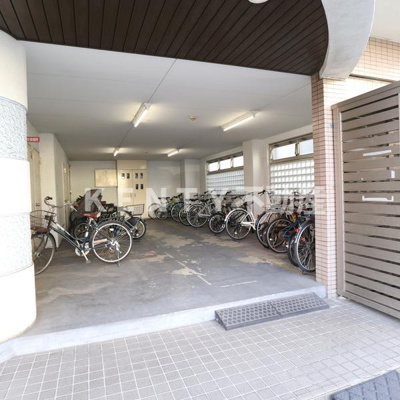 【その他共用部分】 | パールハイツ黒川 | 駐輪場