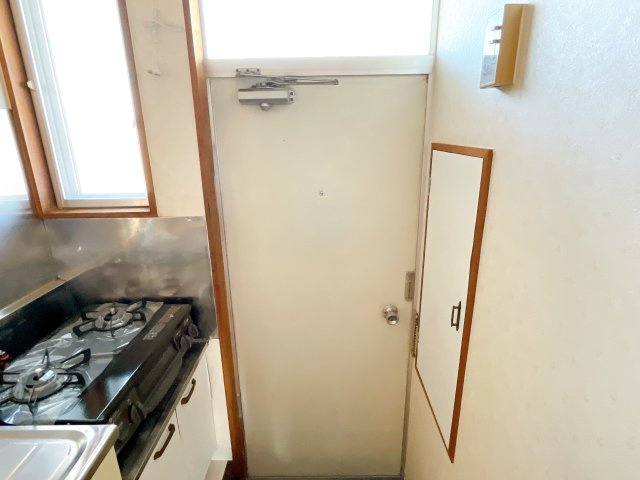 奥田アパートメントⅡの玄関