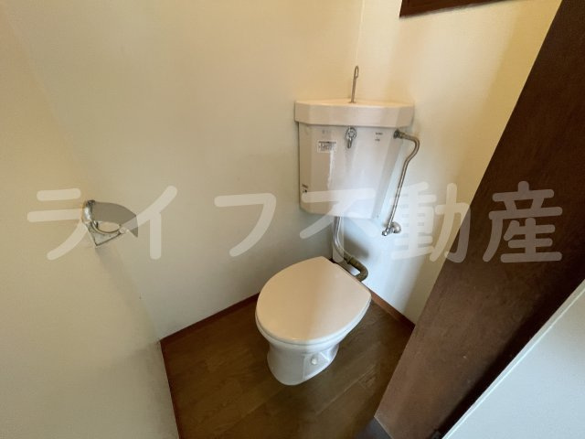 東大阪市鴻池町１丁目の賃貸マンションのトイレ|落ち着いたトイレです