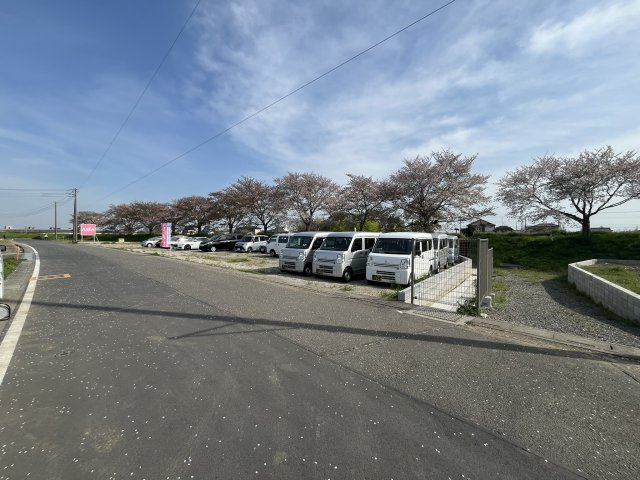 川越市渋井　建築条件なし売地　東武東上線『上福岡駅』バス10分　【南古谷小学区】の前面道路含む現地写真