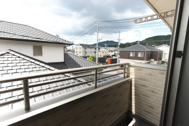 保田一戸建てのバルコニー