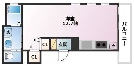 【間取り】 | スリージェ住吉本町Ⅱ