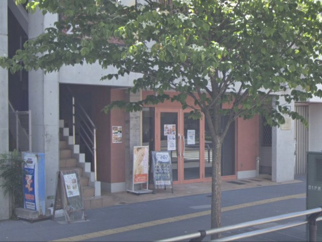 桜テラスのエントランス