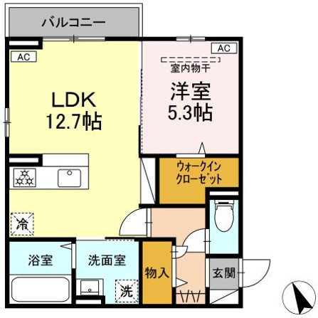 DーROOM　FLAT