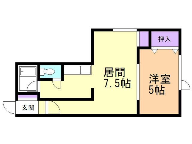 アリコベールＣ棟の間取り