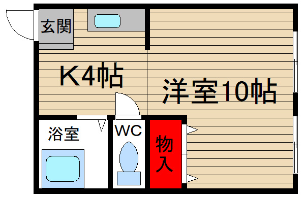 フジビルの間取り