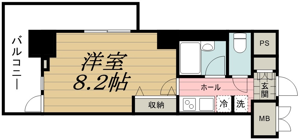 パークアクシス千葉の間取り
