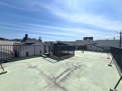 【バルコニー】 | 安佐南区祇園七丁目　戸建 | ルーフバルコニー付き　日当たり良好です