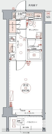 【間取り】 | クレヴィスタ大森西