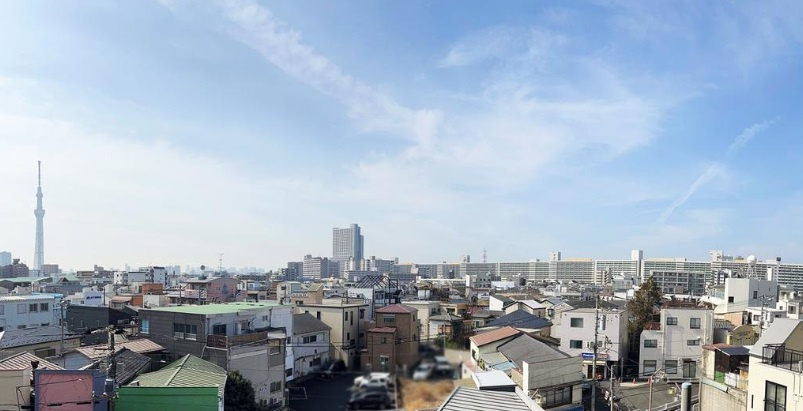 朝日パリオ鐘ケ淵の展望