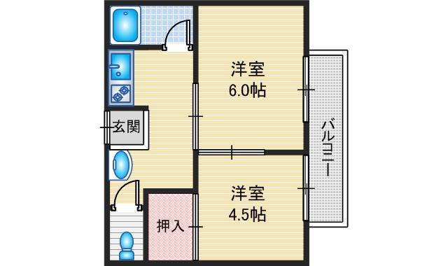 【間取り】 | 辻子マンション