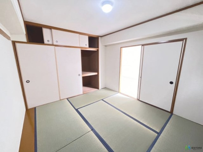 【和室】 | 流町ビューハイツ | 明るい和室です