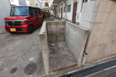 【その他共用部分】 | 田中マンション | 敷地内ゴミ置き場