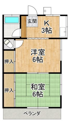 【間取り】 | 田中マンション