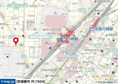 【地図】 | モリス川崎