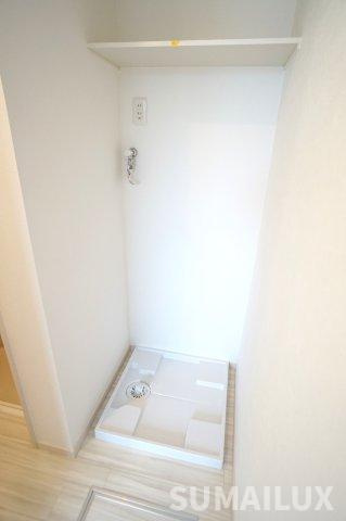 熊本市東区若葉３丁目のアパートの洗面所