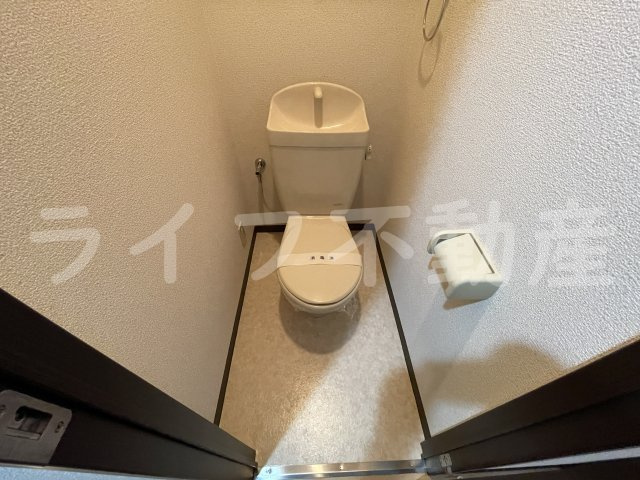 リバーサイド金岡七番館のトイレ|落ち着いたトイレです