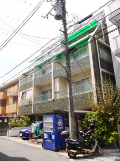 【外観】 | RC造・前面タイル張りのしっかりした建物です。