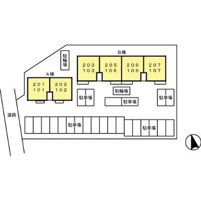 【区画図】 | プレミール A棟