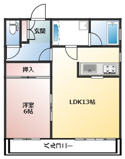 【間取り】 | M1ビル