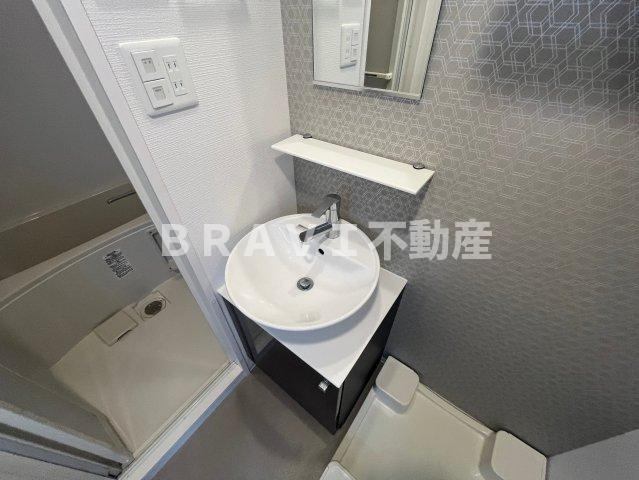 エスリード大阪城テラスの独立洗面台|独立洗面化粧台付き