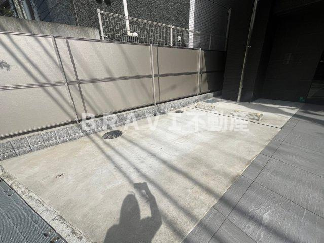 エスリード大阪城テラスの駐車場