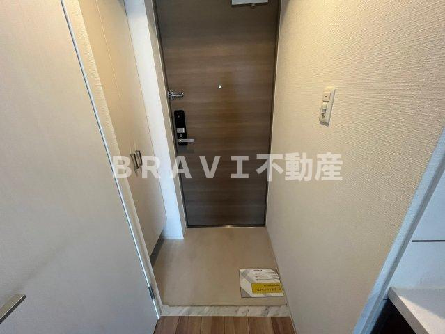 エスリード大阪城テラスの玄関|ゆったりとした玄関です