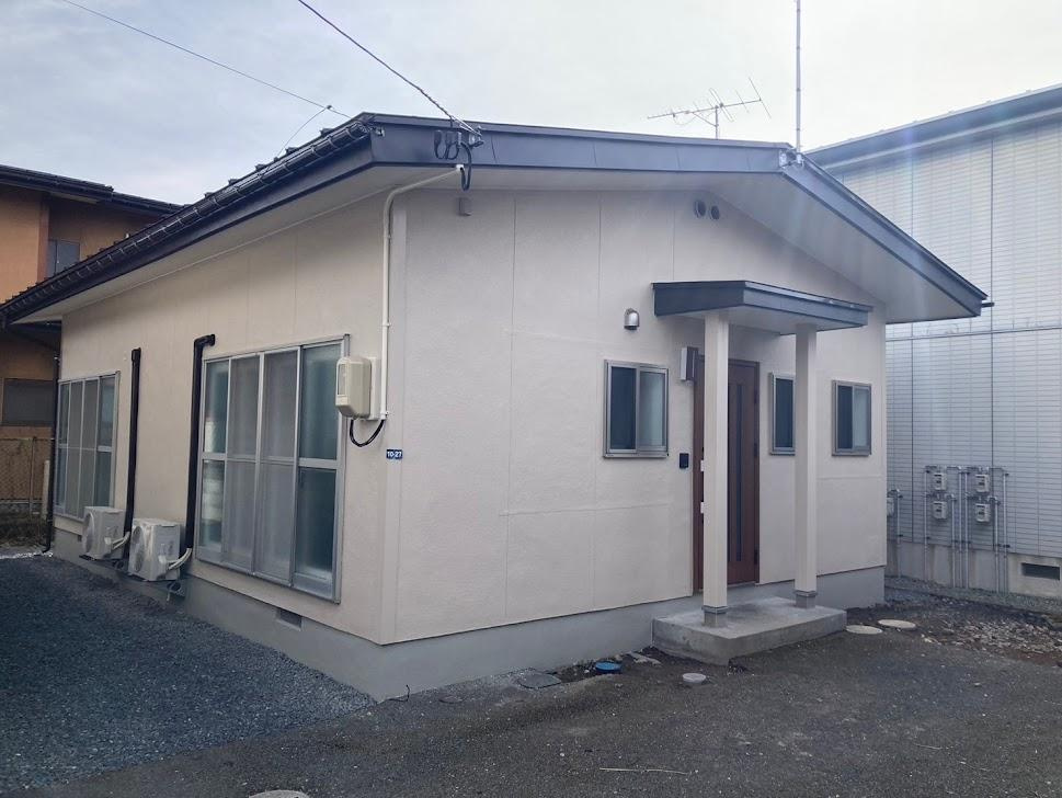 山形市西田中古住宅【A棟】の外観|山形市西田B棟。リフォーム工事済み！