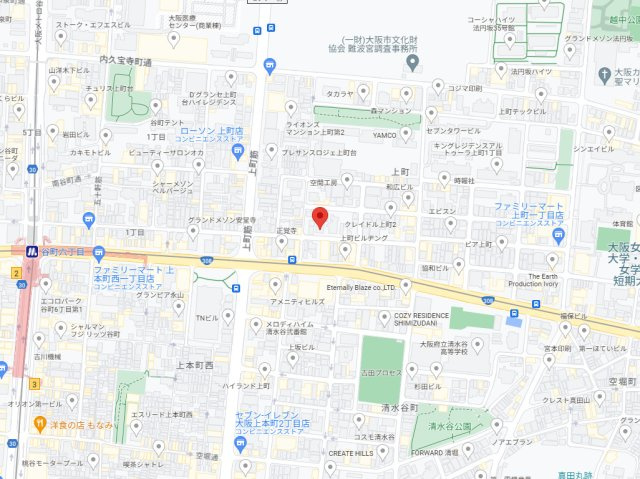 【地図】 | アートレジデンス上町