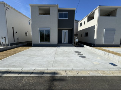 【駐車場】 | 市川市大町新築戸建【大町小学校：7分】 | 3号棟駐車スペース・並列２台駐車可