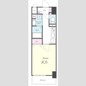 ヴェーラ カーサ ウルバーナの間取り