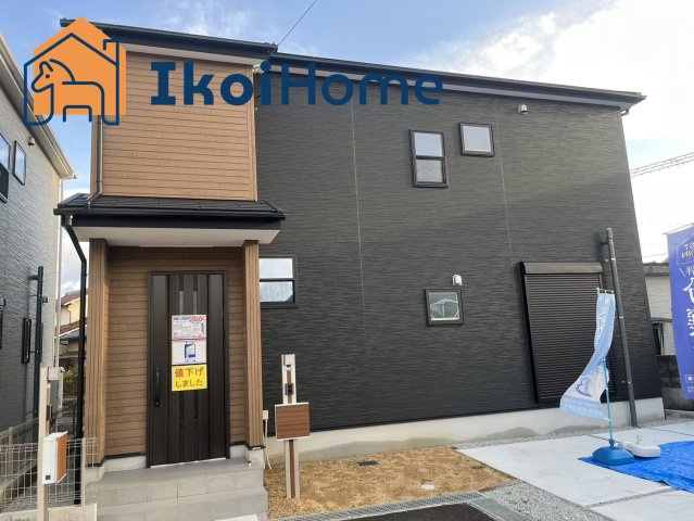 明石市二見町福里　新築戸建　２号地のエントランス|●資料・カタログのご請求無料●現地見学可能●2区画分譲新築戸建です。こちらは1号地になります。敷地内にお車は2台駐車することができます。最寄り駅の土山駅までは徒歩12分と駅ちかです。