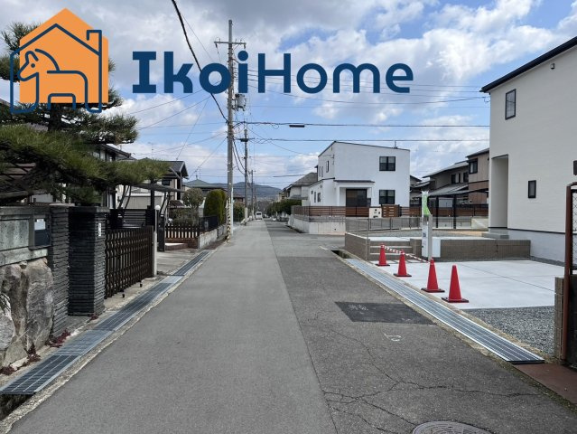 神戸市西区桜が丘西町3丁目　23－1期　新築戸建の前面道路含む現地写真|～ご見学に関して～　平日や夜間でもご案内は可能です。お臨機応変に対応させて頂きます。