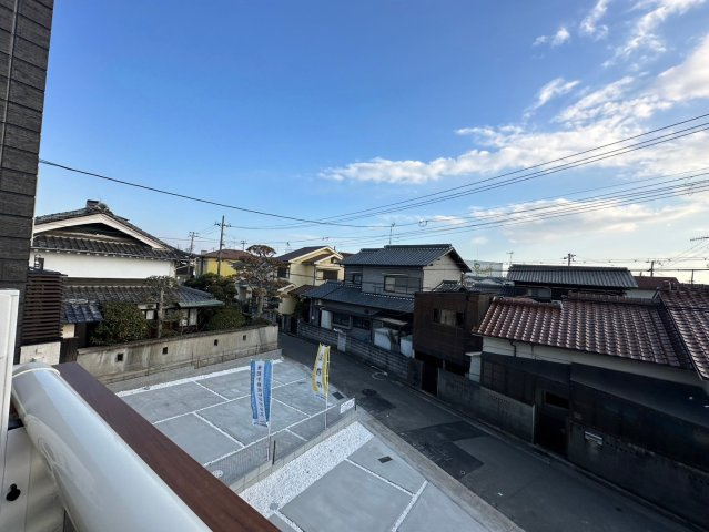 明石市魚住町西岡　新築戸建　3区画　Ｂ号棟の展望|●年中無休：見学時間9:00～20:00・当日予約可●住戸からの眺望でございます。大きな建物ございませんので陽当り・通風良好です。