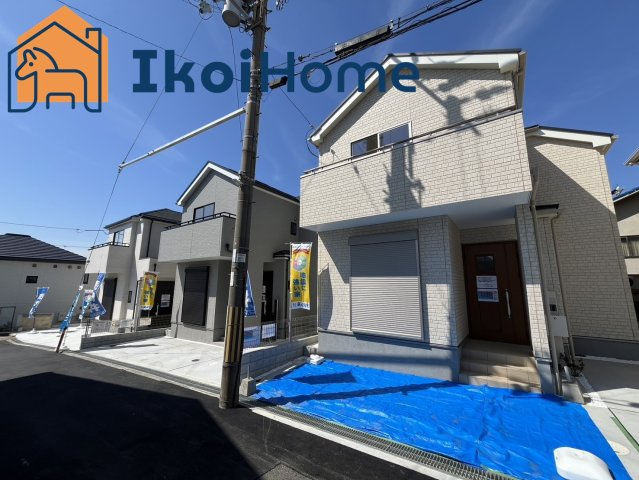 明石市東朝霧丘　全3棟　2号棟の前面道路含む現地写真|●資料・カタログのご請求無料●現地見学可能●　朝霧小学校までは徒歩12分、朝霧中学校までは徒歩22分となっています。近いのでお子様も通学しやすく安心です。