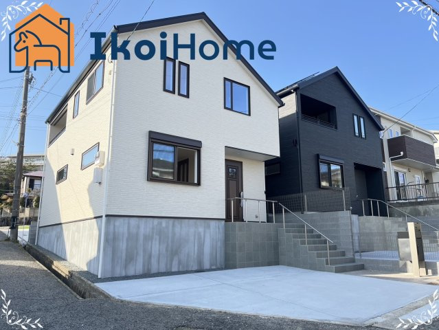 神戸市西区富士見ヶ丘5丁目　新築戸建　1号地の外観|●年中無休：見学時間9:00～20:00・当日予約可●酸素と化学反応起こし電気を作る「エネファーム」搭載！さらに太陽光発電で日光力でも電気を作るとても嬉しい設備！電気代がグッと安くなる！