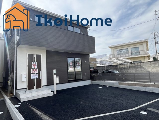 明石市二見町東二見第８　新築戸建　１号棟の駐車場|物件・当店の最寄駅まで無料送迎！最短10分で指定場所へお迎えに向かいます！まずはお問い合わせください！