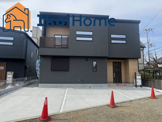 明石市二見町福里　新築戸建　A号棟の周辺|●資料・カタログのご請求無料●現地見学可能●外観もおしゃれなカラーでかっこよく、非常に綺麗です。また日当たりも良く、通風も良好です。