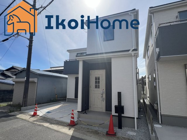 明石市二見町東二見　新築戸建　2号棟の外観|●年中無休：当日予約可●前面道路交通量が少ないのです。少し狭いですが