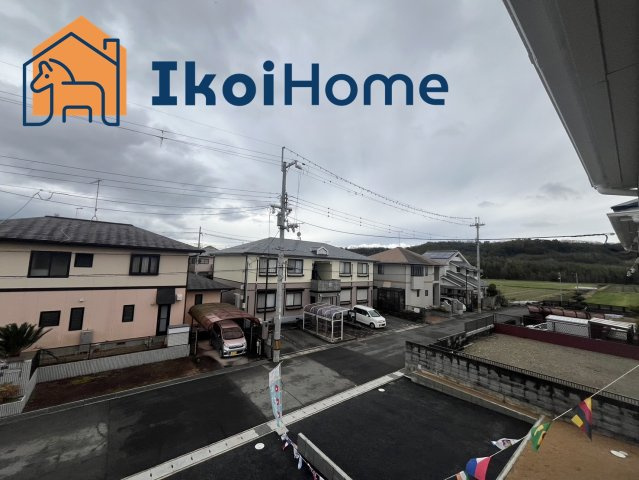 神戸市西区宮下2丁目　新築戸建　2号棟の展望|●年中無休：見学時間9:00～20:00・当日予約可●住戸からの眺望でございます。大きな建物ございませんので陽当り・通風良好です。かなり広いのでお洗濯物もゆったりと干せます。