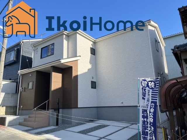 神戸市西区長畑町　新築戸建の外観|●年中無休：見学時間9:00～20:00・当日予約可●現在建築中の新築戸建てになります。人気の玉津第一小エリアにあります。
