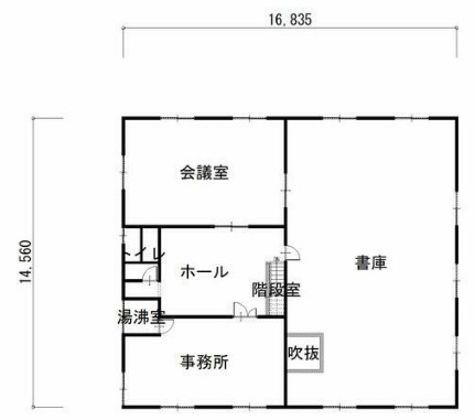 甲賀市水口町貴生川１丁目の倉庫の間取り|２F