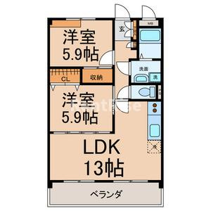 リヴェール　ドミールの間取り|間取り図