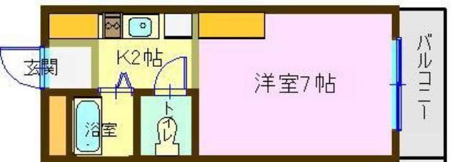 セレーネハイム第27の間取り