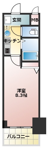 フェニックス日本橋高津の間取り