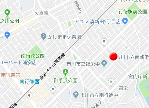 ２０ＢＯＸの地図